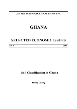 ANNEX A - (CEPA) (Ghana)