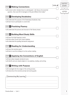 Practice Reading Sentences