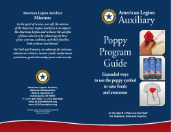 Poppy Program Guide