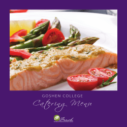 Catering Menu