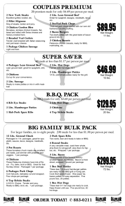 B.B.Q. PACK BIG FAMILY BULK PACK