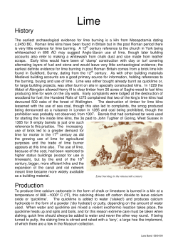 Lime - Weald and Downland Museum