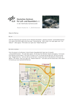 Robert-Hooke-Str. 7, 28359 Bremen How to find us