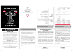 Manual PDF - Cascade Designs, Inc.
