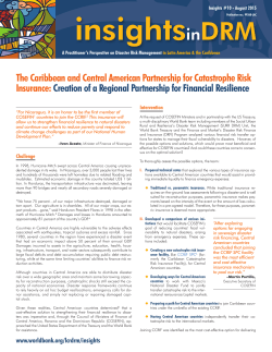 The Caribbean and Central American Partnership for