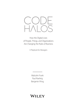 Malcolm Frank Paul Roehrig Benjamin Pring How the Digital Lives