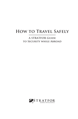 How to Travel Safely