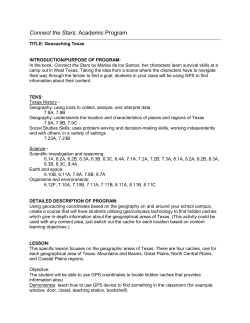 Printable Copy of Program - Texas Library Association