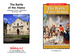 The Battle of the Alamo