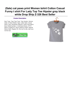 (Sale) cat paws print Women tshirt Cotton Casual
