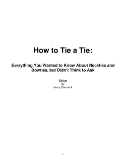 Ties - Carmack Publishing