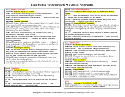 Kindergarten - The School District of Palm Beach County