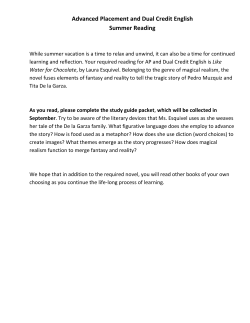 AP English IV and Dual Credit Summer Reading