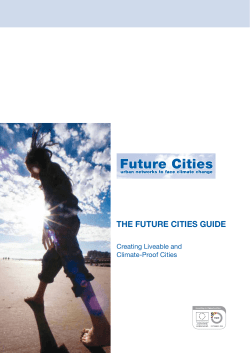 The Future Cities guide - creating liveable and climate