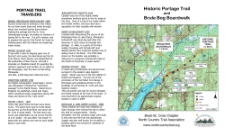 Historic Portage Trail Brule Bog Boardwalk