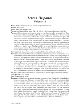 Letras Hispanas