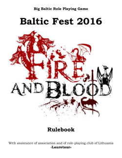 Big Baltic Role-Playing Games