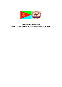 eritrea`s initial national communication