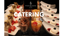 Catering Menu- English