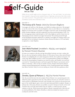 Self-Guide - The Art Institute of Chicago