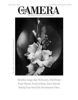 Dorothea Lange, Ray McSavaney, Paul Strand Roger Theron