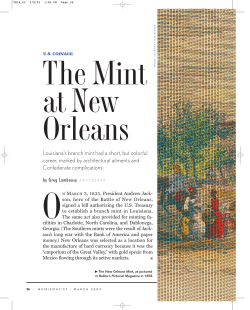 The Mint at New Orleans - Crescent City Coin Club