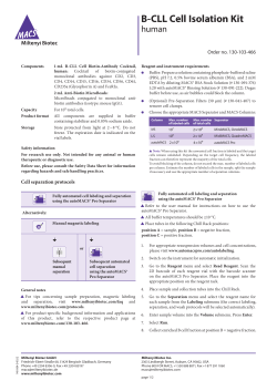 B-CLL Cell Isolation Kit