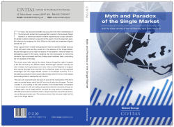 Myth and Paradox of the Single Market