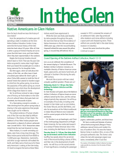 Native Americans in Glen Helen