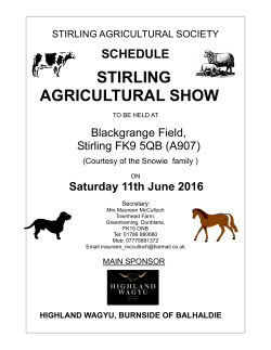 stirling agricultural society