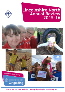 Lincolnshire North Annual Review 2015-16