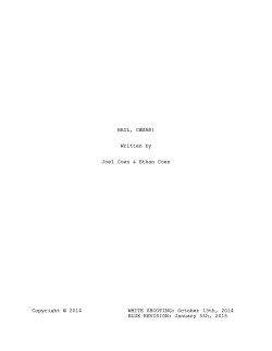 Hail Caesar - Cinefile.biz