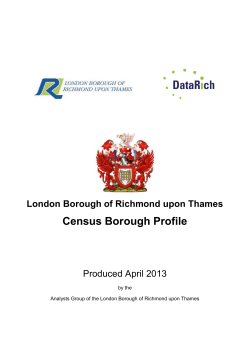 Census Borough Profile