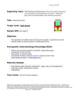 Organizing Topic