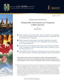 e-Brief - CD Howe Institute