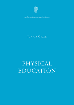 Junior Certificate Physical Education Syllabus Revised (PDF Format