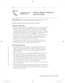 Human Rights Violations and Genocide