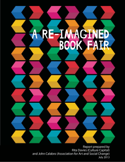 a re-imagined book fair