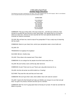 1 Omitted Stage Directions