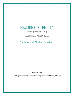 Adult Children of Alcoholics