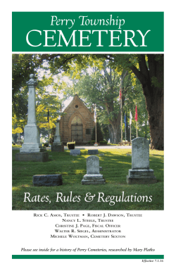 cemetery - Perry Township