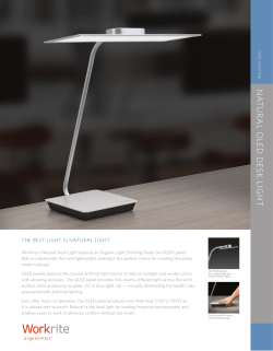 Natural Sell Sheet - Workrite Ergonomics
