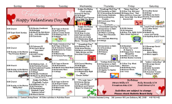 Happy Valentines Day!! - Harrison Senior Living