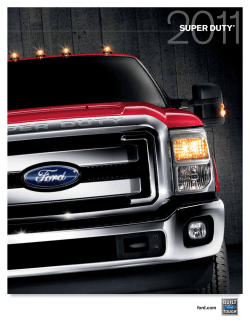 2010 Ford SuperDuty Brochure