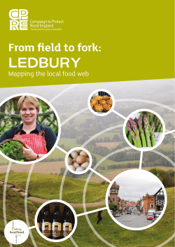 ledbury - Campaign to Protect Rural England