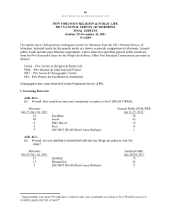 Text goes here - Pew Forum on Religion and Public Life