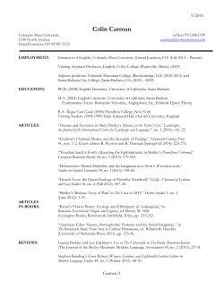 Colin Carman - Colorado Mesa University