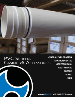 pvc screen - Hole Products