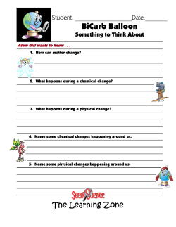 BiCarb Balloon - Seela Science