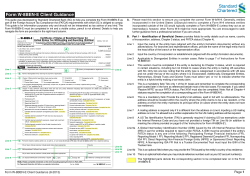 Form W-8BEN-E Client Guidance